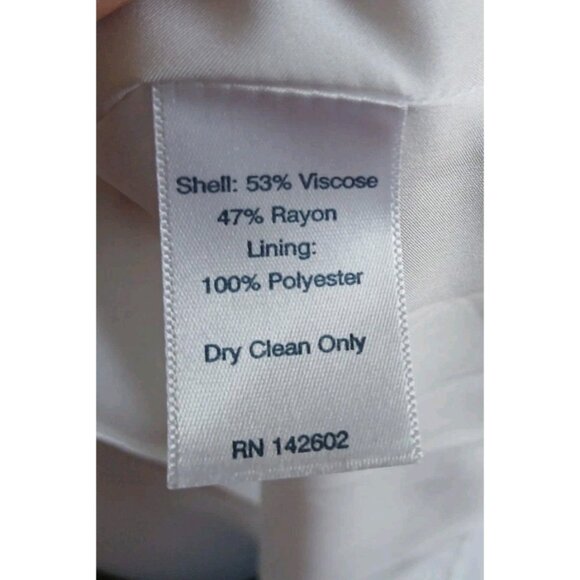 Sail to Sable Flutter Sleeve Midi Dress Size Medium Blue White Animal Print - Picture 9 of 9